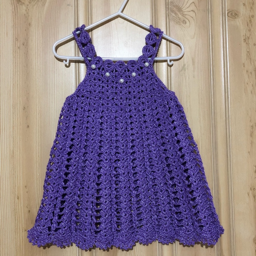 Loose-fitting Crochet Dress